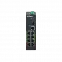 Dahua Lr2110-8et-120, 10port, Megabit, 8 Port Megabit Poe, 120w, 1 Port Gigabit, 1 Port Gigabit Sfp, Endüstriyel, Masaüstü Switch
