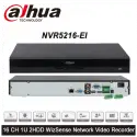 Dahua  Nvr5216-eı, 16kanal, 12mpix, H265+, 2 Hdd Desteği, 1080p Kayıt, 320mbps Bant Genişliği, Nvr