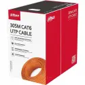 Dahua Pfm922ı-6un-c 305 Metre U/utp 23awg Cca Turuncu Renk Cat6 Kablo