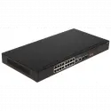 Dahua S3218-16et-135, 16 Port, Megabit, Poe 135w, 2 Port Gigabit Uplink, 2 Port Gigabit Sfp, Longe Range 250mt, Yönetilemez, Rack Mount Switch