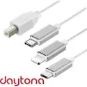 Daytona  Ads-501 3lü Usb-b=>micro Ligtning
