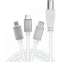 Daytona  Ads-501 3lü Usb-b=>micro Ligtning