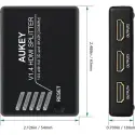 Daytona Aukey Ha-h02 4lü Hdmı Çoklayıcı,fhd 4k/3d