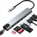 Daytona Fc55 8li Tip-c=>2usb3.0/4khdmı/gigabit Rj