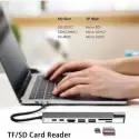 Daytona Fc55 8li Tip-c=>2usb3.0/4khdmı/gigabit Rj