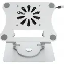 Daytona J41 360° Döner Metal Fanlı Notebook Stand,