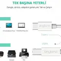 Daytona Tb1-2-1  1m Tip-c =>usb B Çevirci Kablo