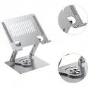 Daytona Zr-753 360° Döner Metal Notebook Stand,