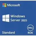 Dell Wındows Server 2025 Standart W2k25std-rok 634-cvfm