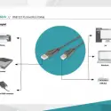 Digitus Ak-300105-050-s 5m Usb2,0 Ae/be Siyah Kabl