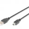 Digitus  Ak-300108-030-s 3m Usb2.0 A E/usb Mini B(
