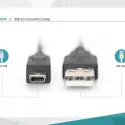 Digitus  Ak-300108-030-s 3m Usb2.0 A E/usb Mini B(