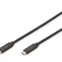 Digitus Ak-300139-010-s 1m Usb Tip-c E/e Gen2,5a,