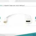 Digitus Ak-340404-001-w 15cm Mini Dp(e)<=>hdmı A(d