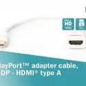 Digitus Ak-340404-001-w 15cm Mini Dp(e)<=>hdmı A(d