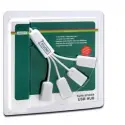 Digitus Da-70216 Usb2.0 4lü Kablo Şeklinde Beyaz