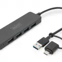 Digitus Da-70235  20cm Usb3.0  4lü İnce Tip Adapt