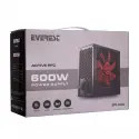 Everest Eps-600a, Peak 600w, 12cm Fan, Atx, Aktif Pfc, Gamıng Power Supply (psu)