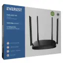 Everest Ewr-ac5-v3, Ac1200, 1200mbps, Dual Band Wifi, 4port, 1 Wan, Masaüstü, Megabit, Wısp, Repeater, Router, Access Point
