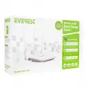 Everest Ewr-f303, 3port, 1 Wan, 300mbps, 2.4ghz Wifi, Masaüstü, Megabit, Wısp, Repeater, Router, Access Point