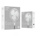Everest Fan10, Beyaz, Ecowind, 3 Kademeli Hız, 40cm 3 Kanat Pervane Ve Çerçeve, 45w, Otomatik Salınım, Yükseklik Ayarlı Vantilatör