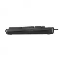 Everest Kb-1002, Usb Kablolu, Türkçe Q, Standart Klavye (siyah)