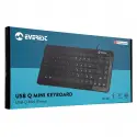 Everest Kb-410  Q Usb Mini Siyah Klavye