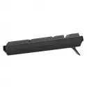 Everest Kb-517u, Usb Kablolu, Türkçe Q,  2mt Kablolu Standart Klavye (siyah)