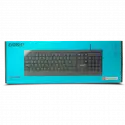 Everest Kb-741f, Usb Kablolu, Türkçe F,  2 Metre Bakır Kablolu, Standart Klavye (siyah)