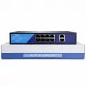Ezcool Ez-08psf 8 Port 8xfe+2xge 120w Gigabit Poe Switch