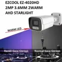 Ezcool Ez-4020hd 2 Mp 3.6mm Fullcolor Bullet Kamera