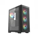 Frısby Fc-9480g 600w +80 Bronze Rgb 4x8120mm Fan  Gaming Siyah Kasa