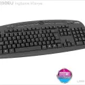 Frisby Fk-130eu Usb İngilizce Siyah Q Mm Klavye