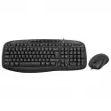Frisby Fk-4825Qu Usb Q 140cm Siyah Klavye&mouse Se