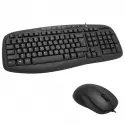 Frisby Fk-4825Qu Usb Q 140cm Siyah Klavye&mouse Se