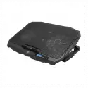 Frısby Fnc-5230st (2x12,5cm 2x7cm) 4 Fan, 10-17 Notebook Soğutucu, 5 Kademeli Stand, 3 Farklı Program, Ayarlanabilir Hız, Mavi Ledli (siyah)