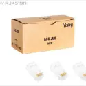 Frısby Fnw-rj4519n Rj45 Cat5 Utp 100 Adet Konnektor