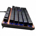 Gamdıas Aura Gk1, Usb Kablolu, İngilizce,  Çok Renkli Arka Aydınlatma, Red Mekanik Switch, Bronz Edition, Gaming Klavye