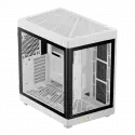 Gamdıas Neso P1, 850w, 80+bronze, Tempered Glass, Type-c, Atx, White Edition, Akvaryum Tipi, Gamıng Kasa