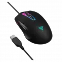 Gamdıas Zeus M5, Rgb Aydınlatma, Usb Kablolu,  7 Tuşlu, Gaming Mouse, 12.800 Dpı, Siyah