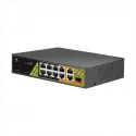 Genata Gnt-p4804v6, 6 Port, Megabit,  Poe 60w, 2 Port Uplink Gigabit, 1 Port Sfp, Yönetilemez, Masaüstü Switch