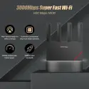 H3c Magic Nx30, Dual Band, Wifi 6, 3000mbps, 4port Gigabit, 4ad Anten, Masaüstü, Router, Access Point