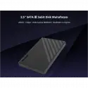 Hıksemı Hs-hub-mhb201, Usb3.0, 2,5 Disk Kutusu. (ssd Ve Hdd Destekler, 5gbps, Siyah, Win, Mac-os, Linux, Android)