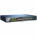 Hıkvısıon Ds-3e0326p-e/m(b), 24 Port, Megabit, Poe 250w, 1 Port Gigabit Uplink, 1 Port Gigabit Sfp, Yönetilemez, Rack Mount Switch