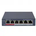 HIKVISION DS-3E1106P-EI/M 4XFE+2XFE 45W POE SWITCH