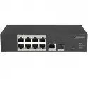HIKVISION DS-3T1310P-SI/HS 8XFE+1XGE RJ45 110W POE SWİTCH