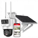 Hılook Ptz-n2c400ı-k/4g/c05s10, 4mpix,   4mm, 30mt Gece Görüşü, Dahili Mikrofon, Pır+radar,  4g, Solar  Pt Ip Kamera