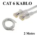 Inca Icat6-02tg 2mt 24awg Cat6 Utp Patch Kablo Gri