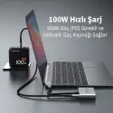 Inca Itpc-06t  15cm Tip-c=>hdmı+vga+usb Hub