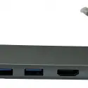 Inca Itpc-7  8li Usb Tip-c Aliminyum Hub